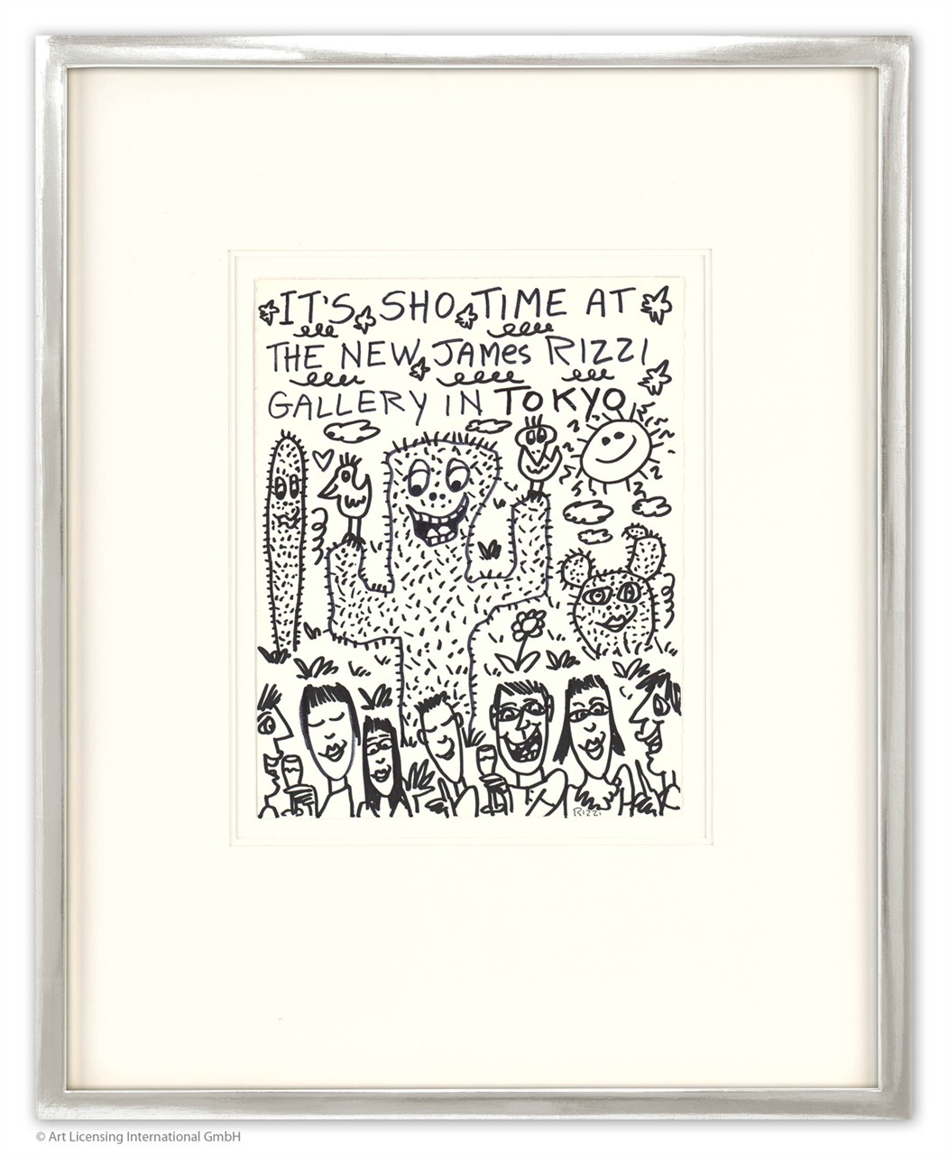 IT'S SHOWTIME AT THE NEW JAMES RIZZI GALLERY IN TOKYO (sw)