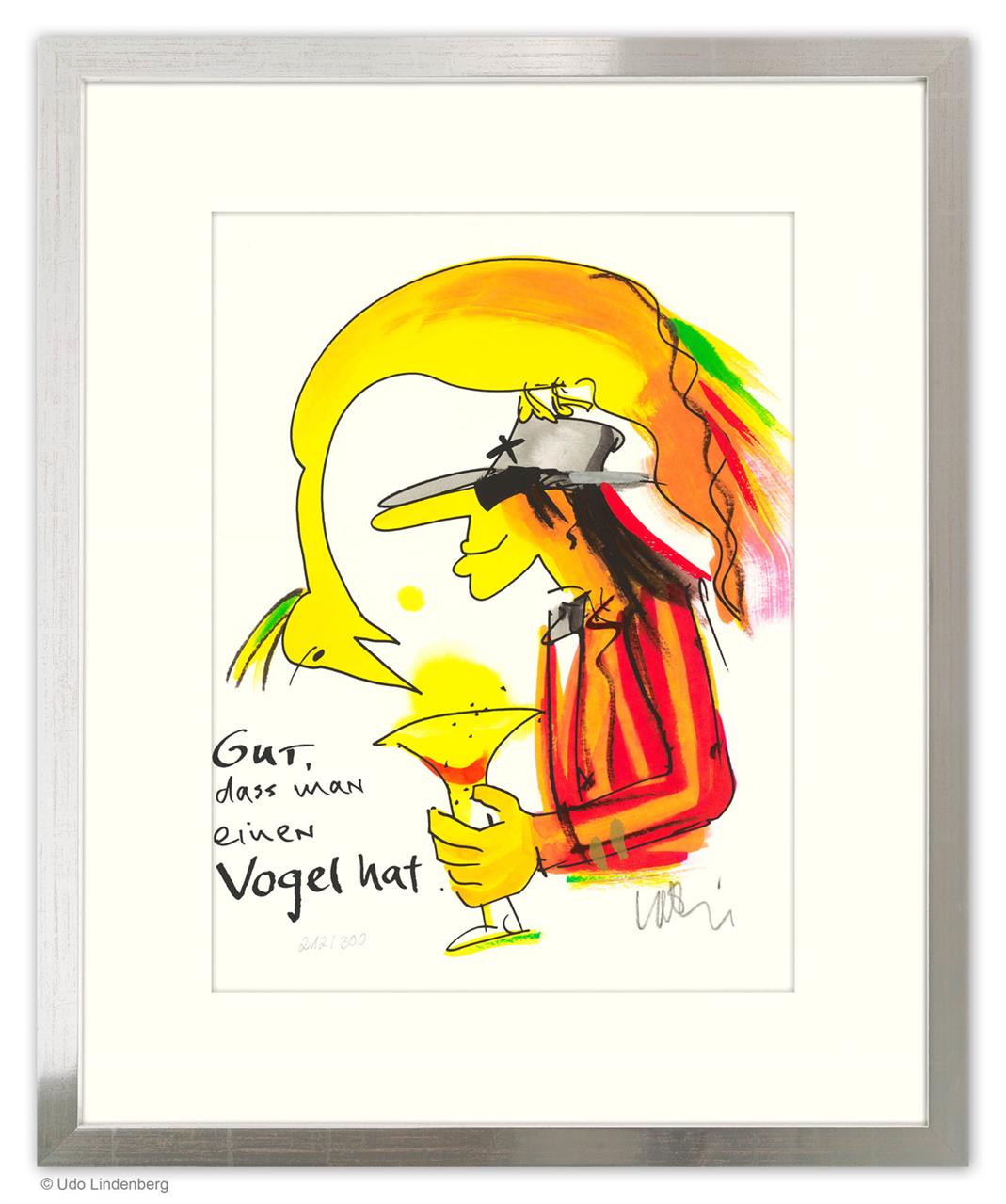 GUT, DASS MAN EINEN VOGEL HAT