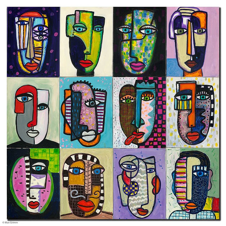 Max Grimm / Köpfe 1