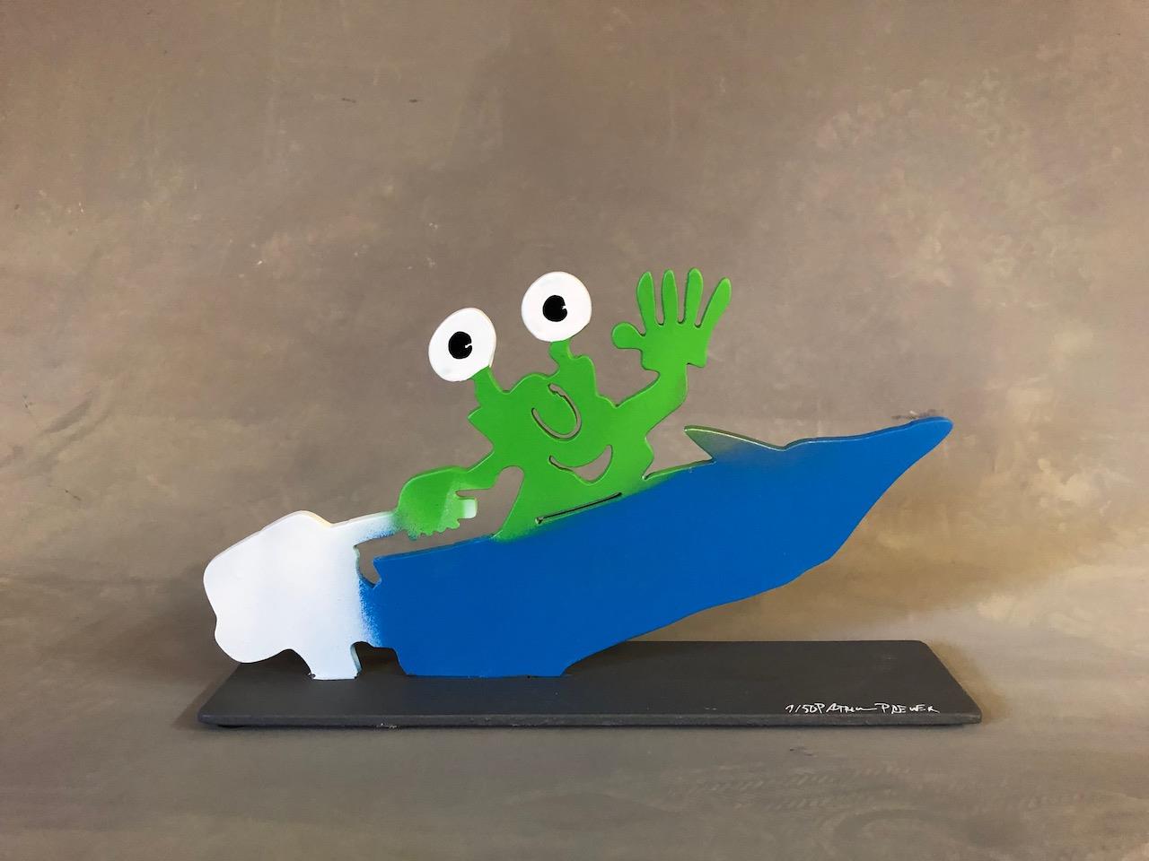kleines Motorboot kleines Motorboot