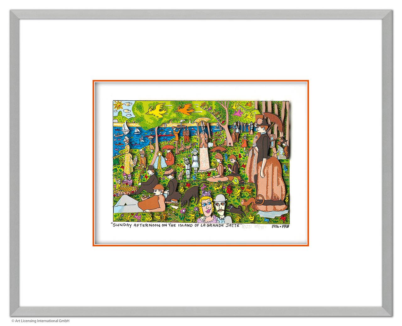 SUNDAY AFTERNOON ON THE ISLAND OF LA GRANDE JATTE SUNDAY AFTERNOON ON THE ISLAND OF LA GRANDE JATTE