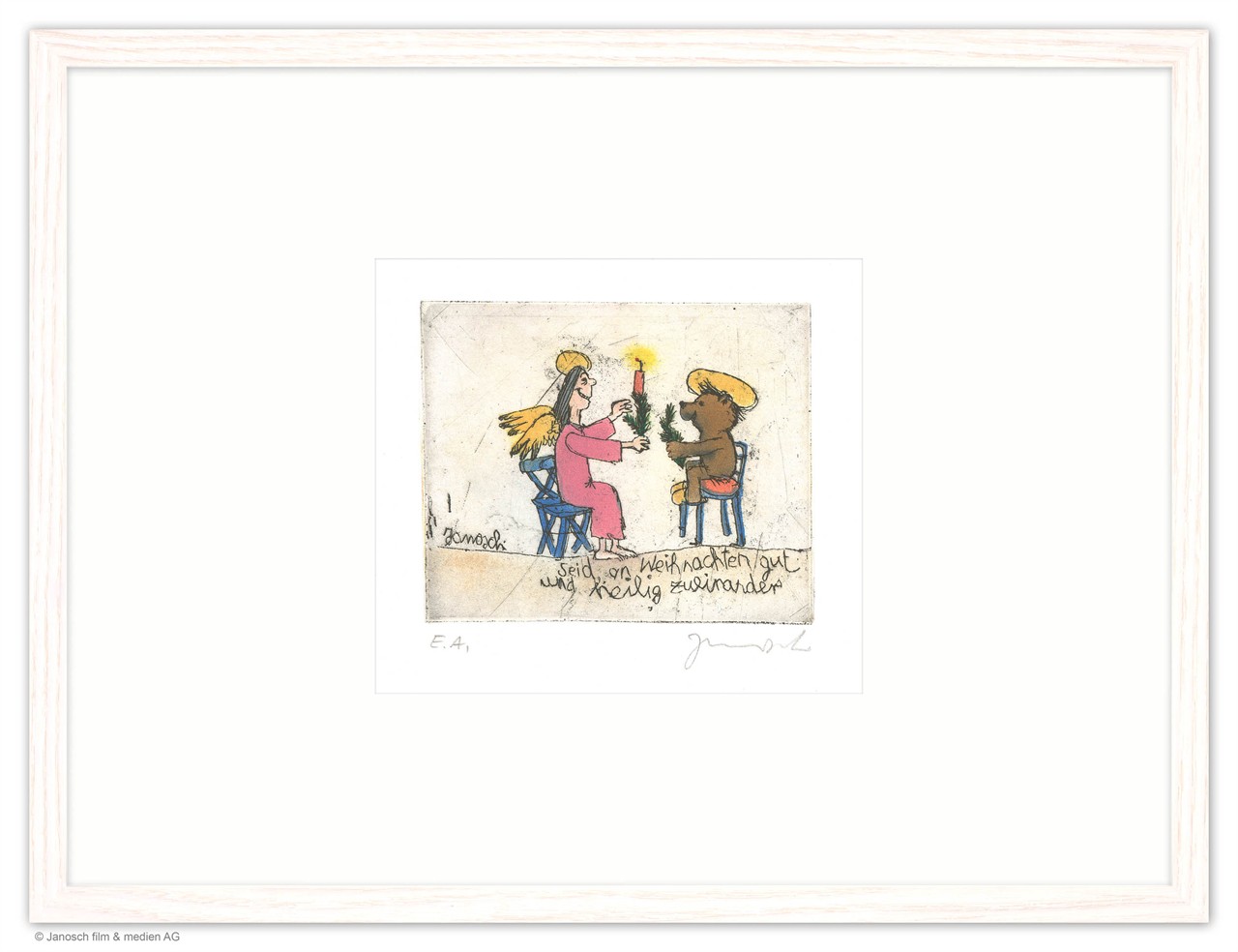 seid an Weihnachten gut und heilig zueinander