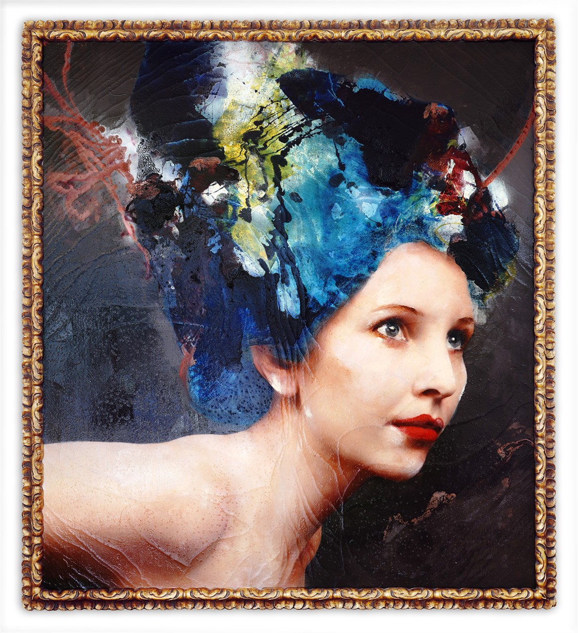 Lita Cabellut - Coral Girl, 2019