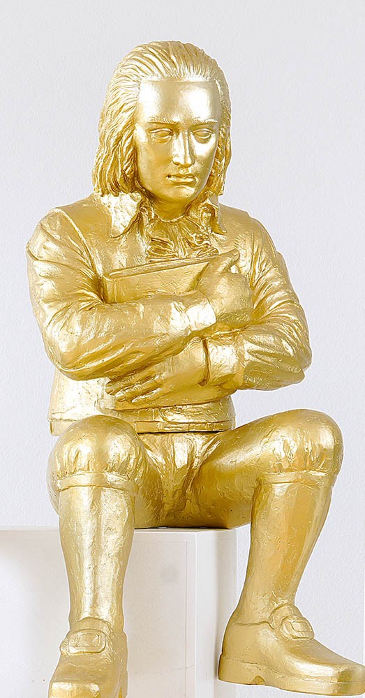 Hölderlin signiert gold