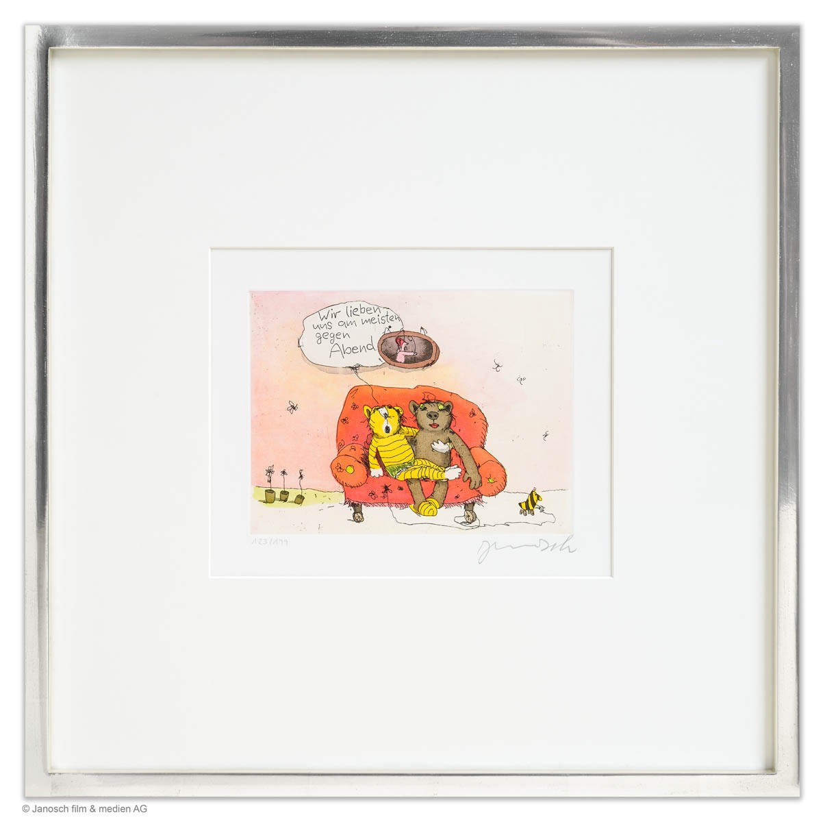 Wir lieben uns am meisten gegen Abend