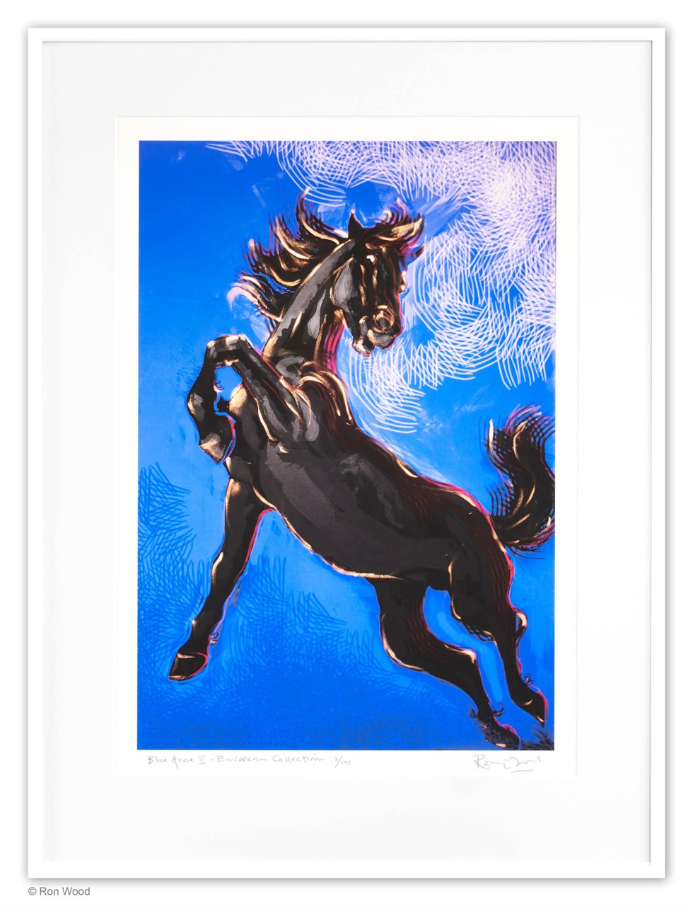 Blue Horse III - European Collection
