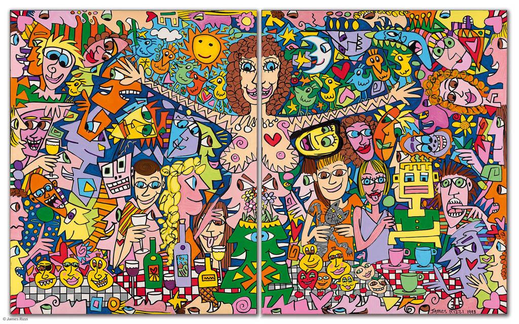 LOVE IS ALL AROUND (Diptych)