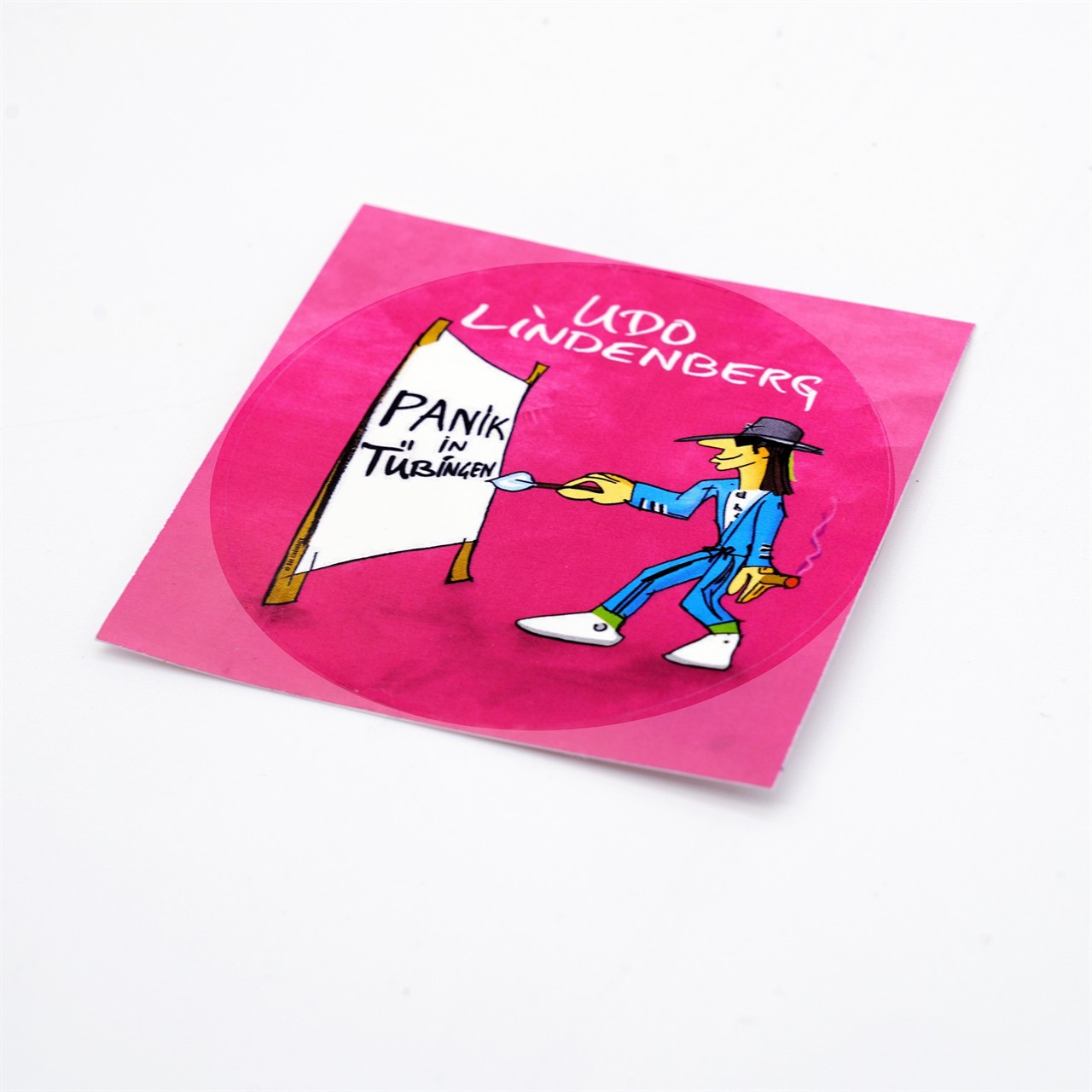 Outdooraufkleber - Panik in Tübingen