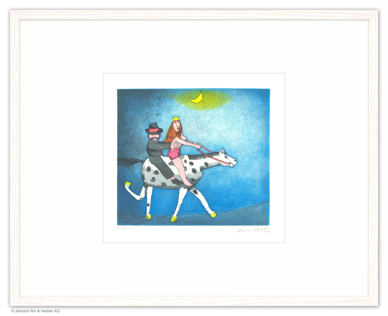 Nächtlicher Hochzeitsritt