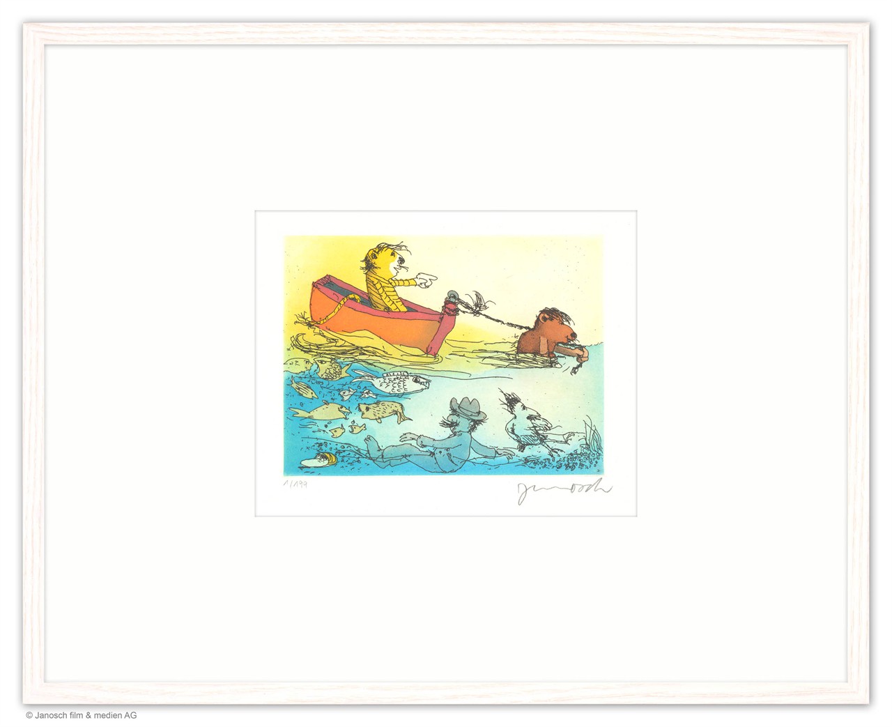 Da hinten liegt Amerika - in sieben Jahren sind wir da